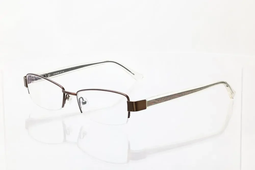Kirkland Signature KS Caryn Dark Bronze 52-17-135mm Eyeglass FRAMES ONLY - GOOD
